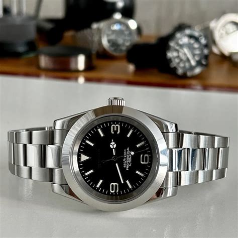 any microbrands rolex explorer|seiko Rolex explorer models.